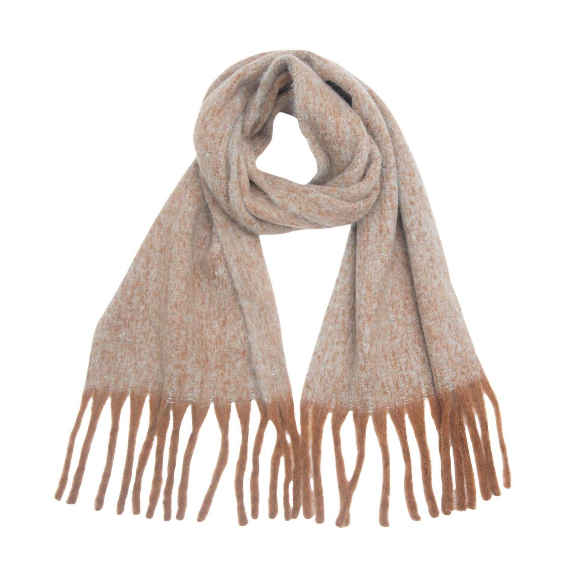 Circle Yarn Thick Tassel Clip Flower Scarf Shawl