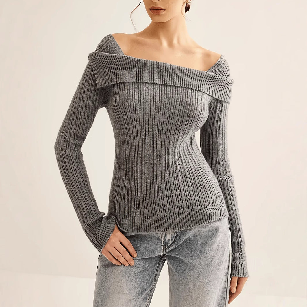 Elegant Slim Fashion Sweater Women's Clothing