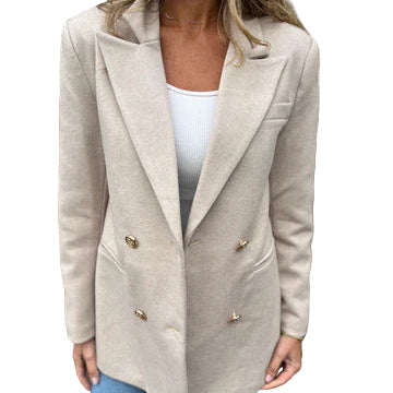 Freya Button-Up Blazer Jacket