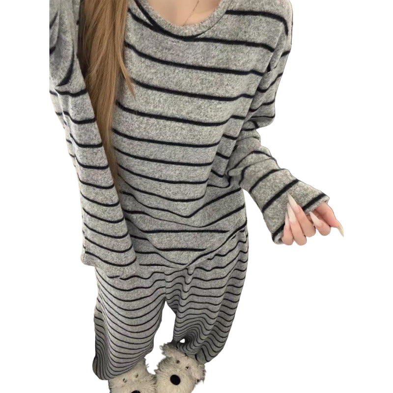 Thickened Can Be Worn Outside Ladies Home Leisure Suit