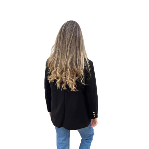 Freya Button-Up Blazer Jacket
