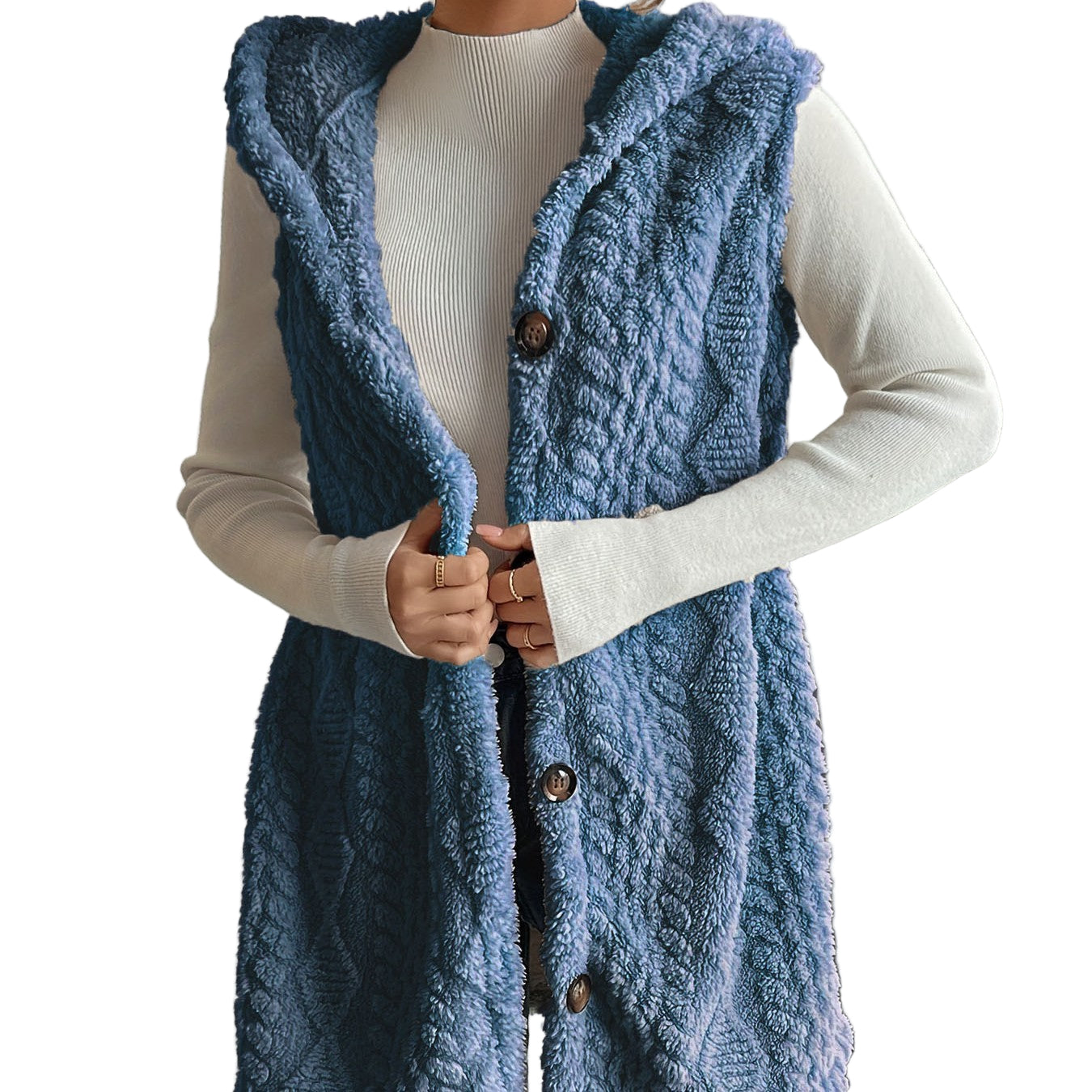 Cardigan Casual Ladies Autumn And Winter Vest